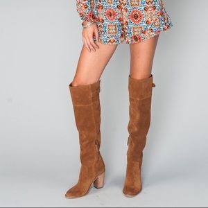 Dolce vita OKANA otk boots size 8.5 saddle